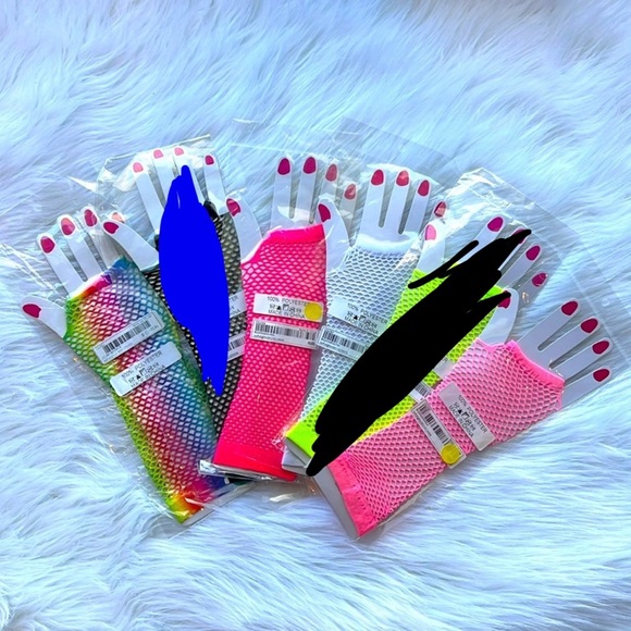 $1 bundle - Fishnet Gloves - Picture 1 of 4
